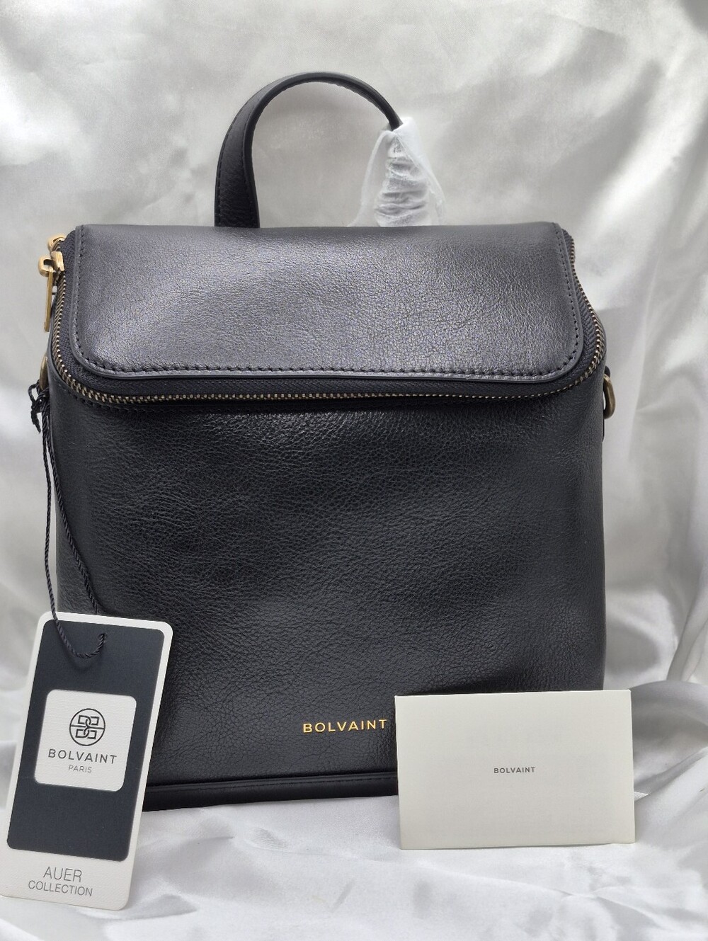 Paris The ADELE Backpack Bolvaint NWT original Packaging Dust Bag Handbag Purse